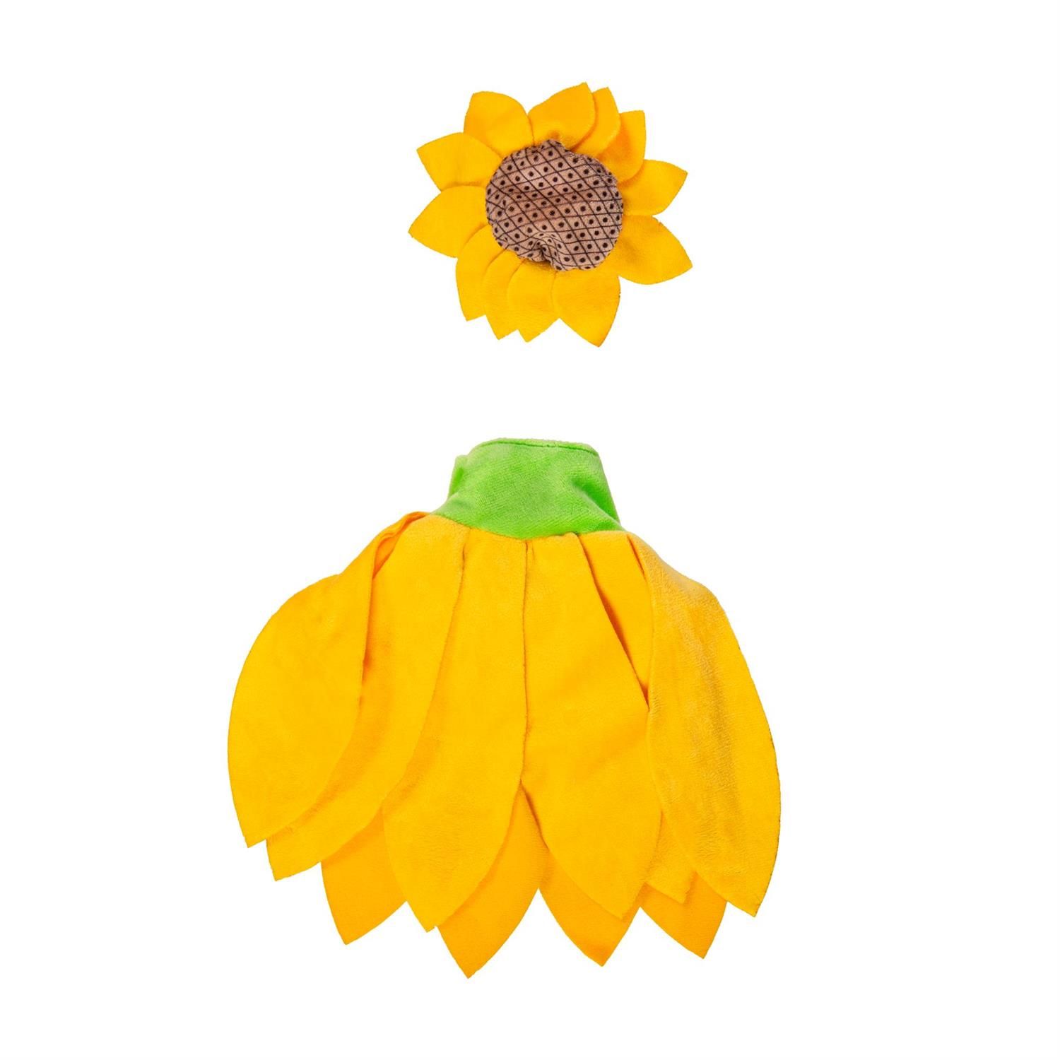 Porch Goose Outfit, Sunflower Dress