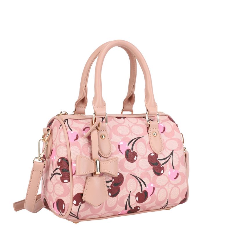 Cherry Halfmoon Crossbody Handbag