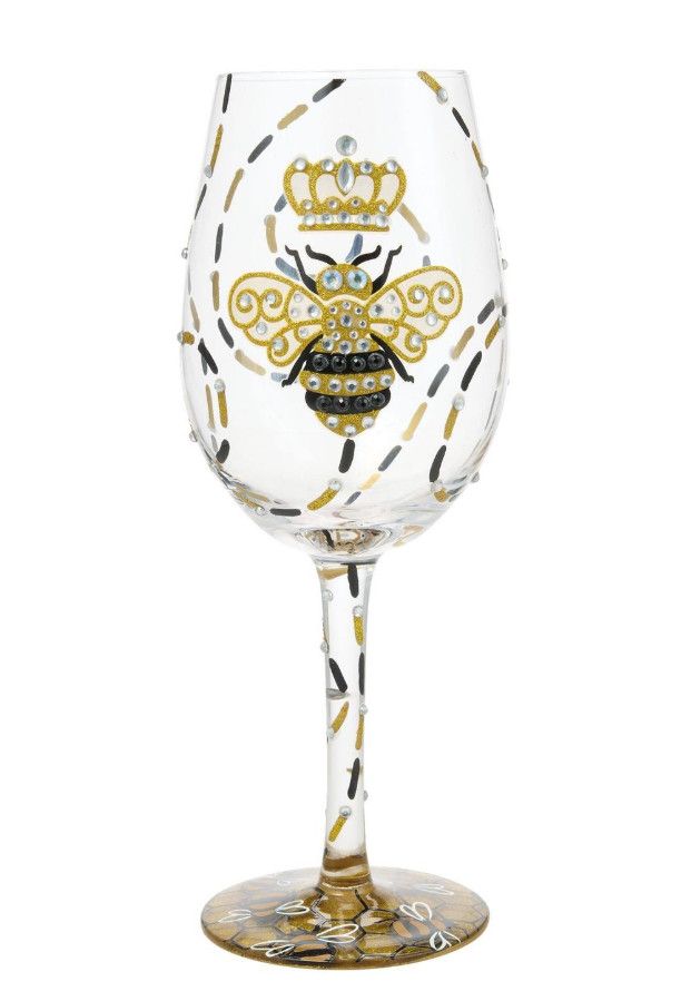 Queen Bee Wine Glass by Lolita