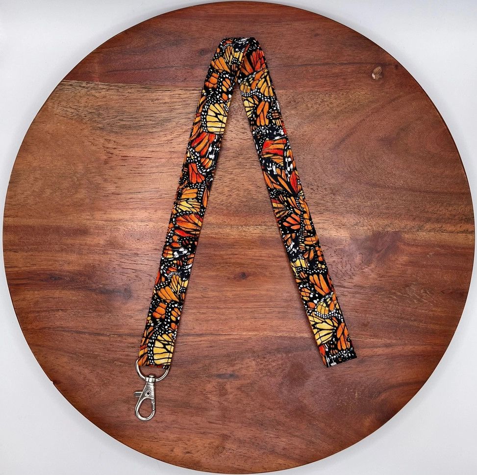Monarch Butterfly Wings Lanyard