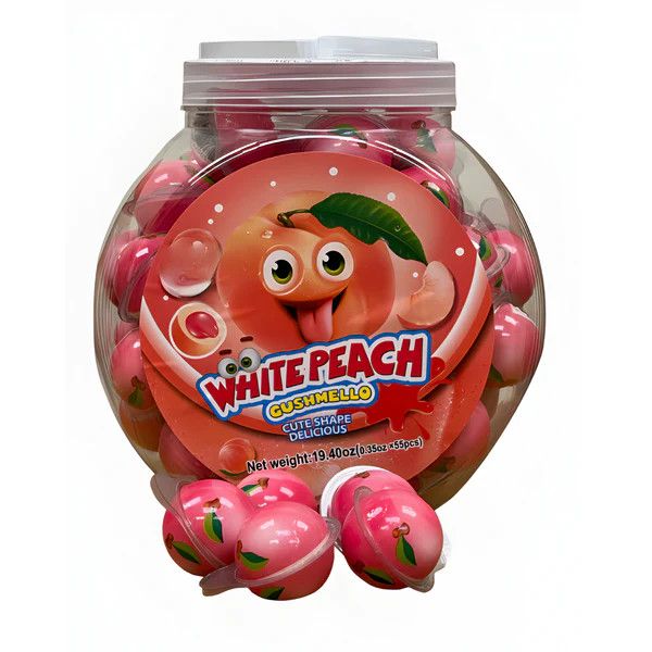 White Peach Gushmello Gummy Candy