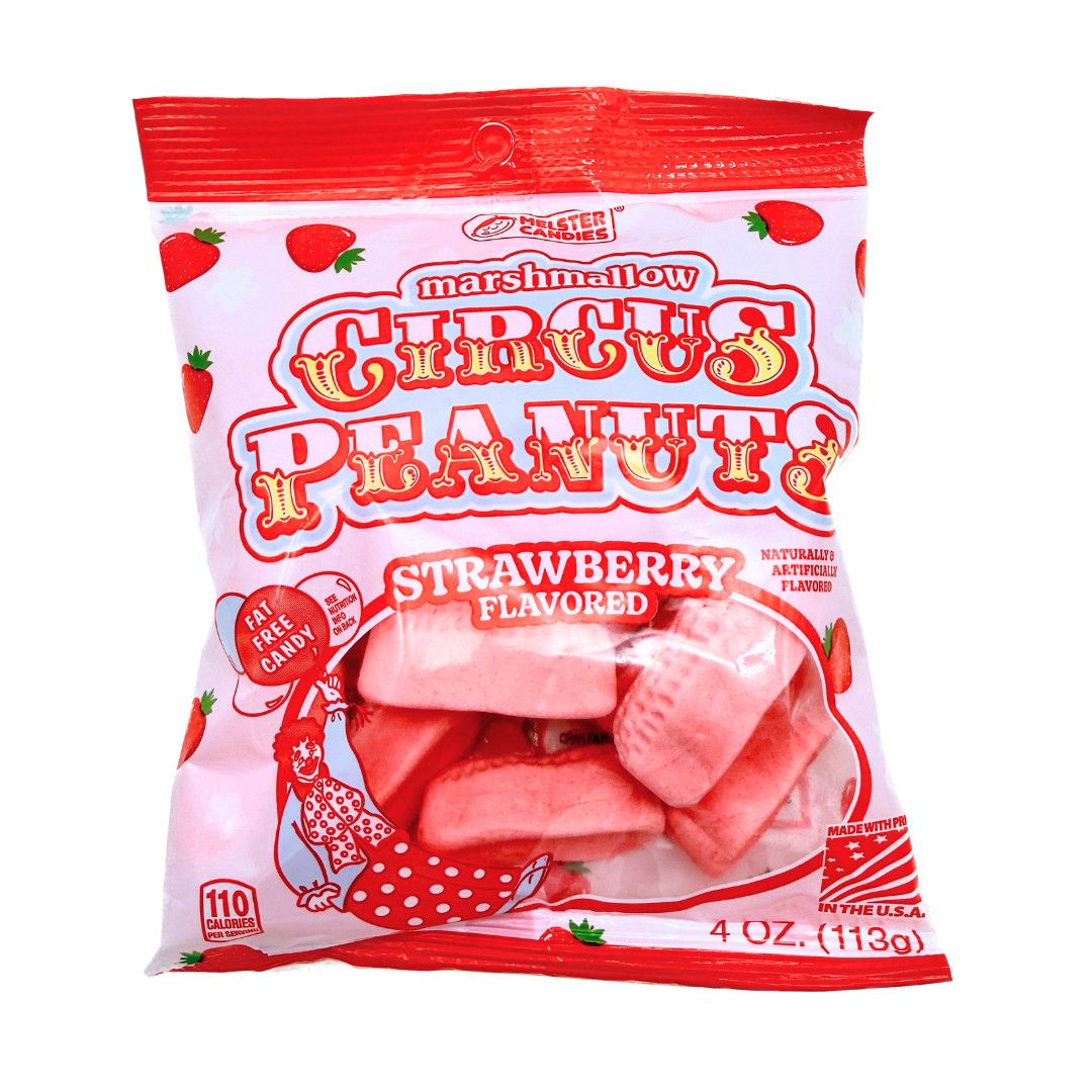 Strawberry Circus Peanuts