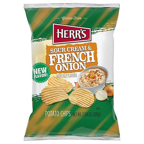 Sour Cream &amp; French Onion Ripple Chips
