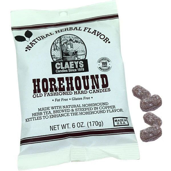 Claeys Horehound Old Fashion Hard Candies