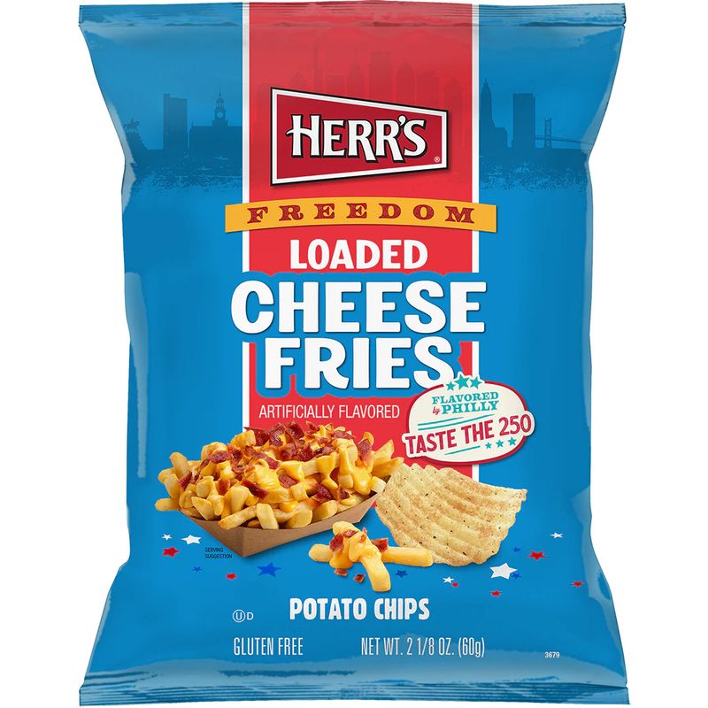 Loaded Cheese Fries Ripple Chip