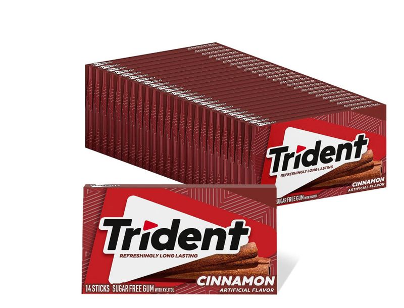Trident Cinnamon Sugar Free Chewing Gum