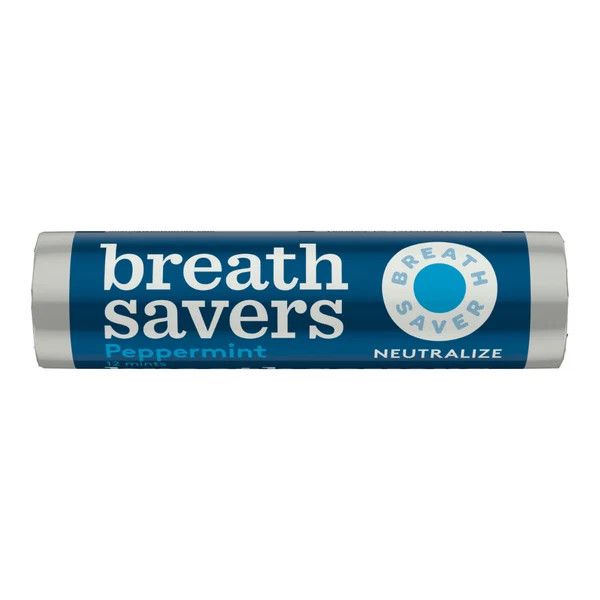 Breath Savers Peppermint Sugar Free Mints