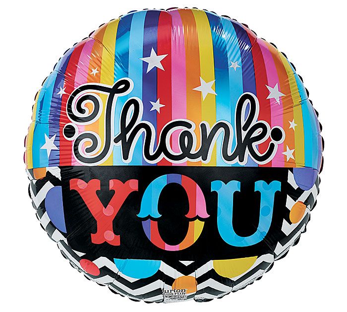Bold Thank You Balloon