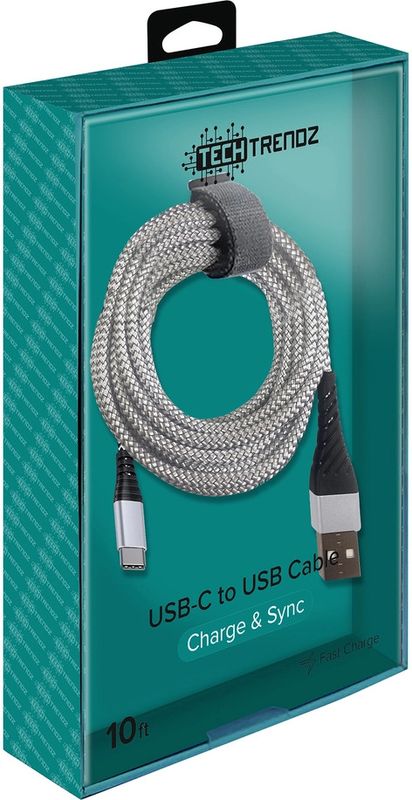 10ft. Type C Fast Charging Cable