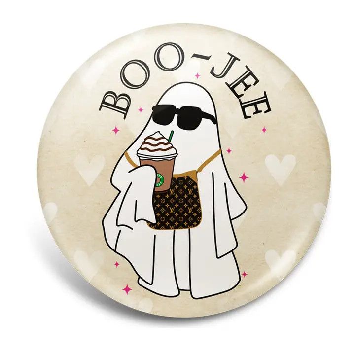 Boojee Tan Ghost Badge Reel