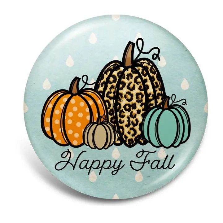 Happy Fall Pumpkins Badge Reel