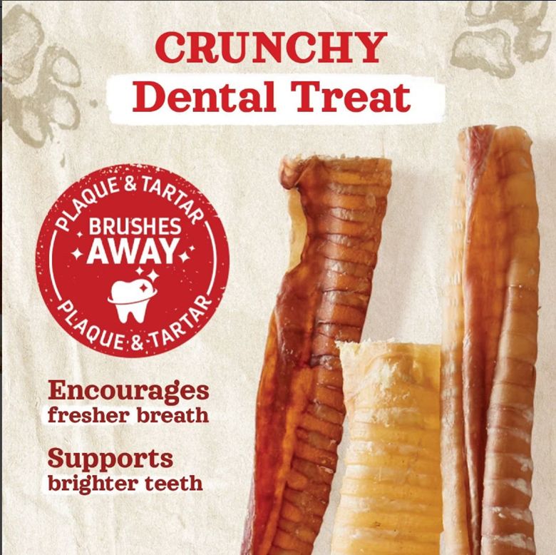 Jerky Wrapped Beef Trachea 12&quot;