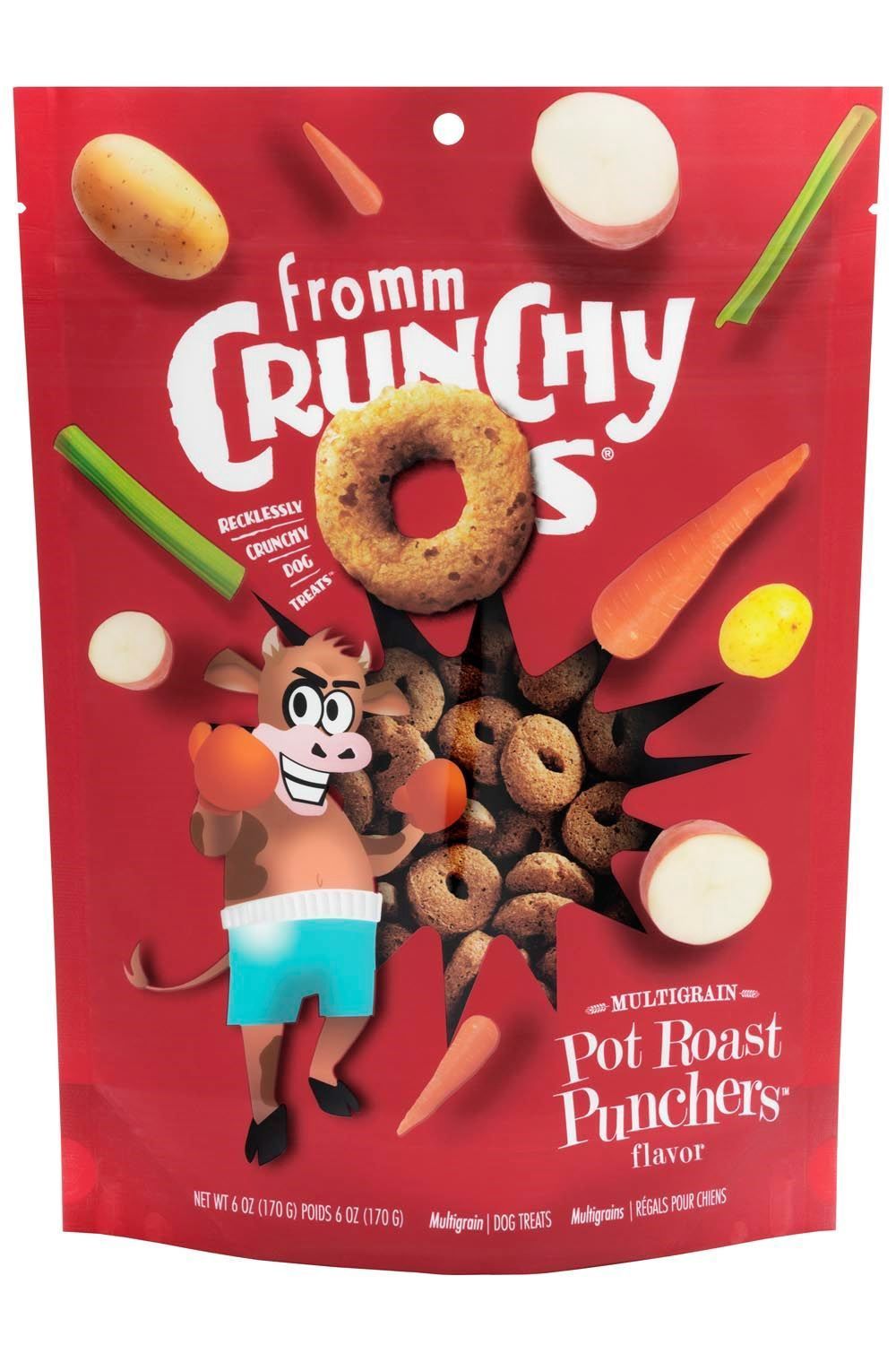 Crunchy O&#39;s Pot Roast Punchers 6 Oz