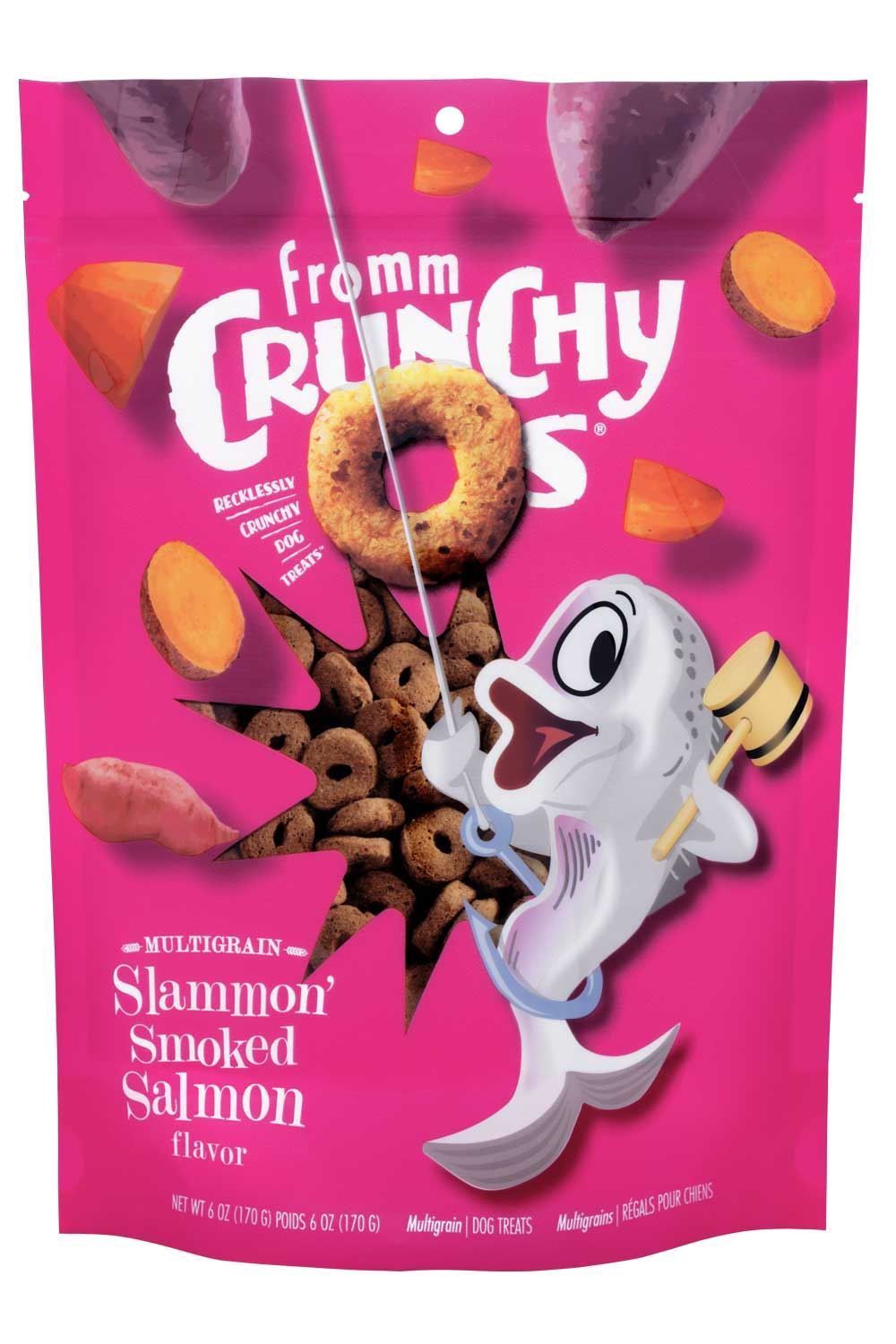 Crunchy O&#39;s Slammon&#39;  Smoked Salmon 6 Oz