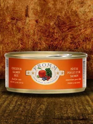 Cat Chicken/Salmon Pate 5.5 Oz