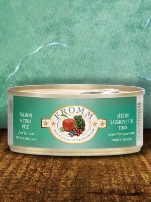 Cat Salmon/Tuna Pate 5.5 Oz