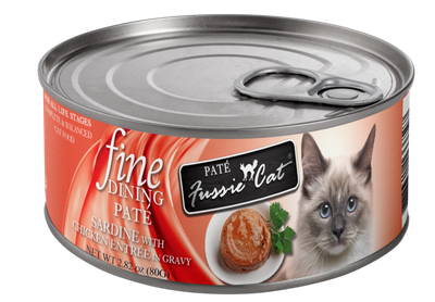 Fine Dining Sardine with Chicken Pate 2.82 Oz
