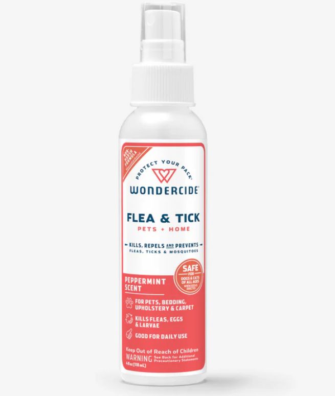 Flea, Tick &amp; Mosquito Spray - Peppermint 4 Oz