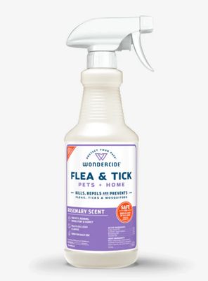 Flea, Tick &amp; Mosquito Spray - Rosemary 16 Oz