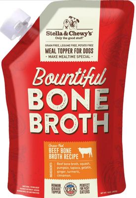 Bountiful Bone Broth Grass Fed Beef Pouch  16 oz