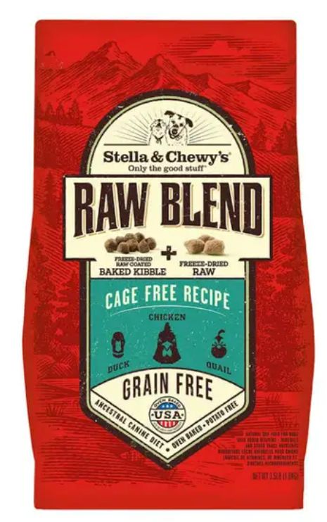 Kibble Raw Blend Cage Free – 22 lb