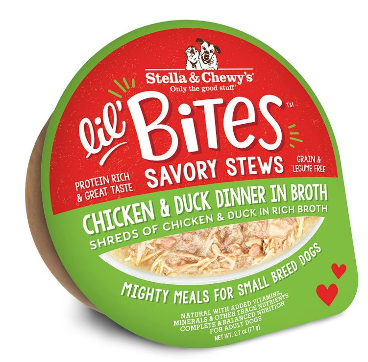 *Lil&#39; Bites Savory Stews Chicken &amp; Duck Dinner in Broth 2.7 oz