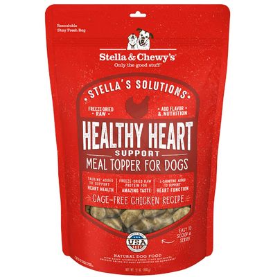 Freeze Dried Stella Solutions Chicken Healthy Heart Support  13 Oz