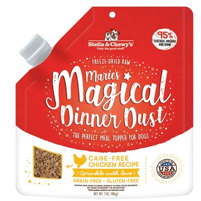 Freeze Dried Marie&#39;s Magical Dinner Dust Cage Free Chicken 7 Oz
