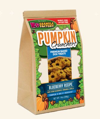 Pumpkin Crunchers (Blueberry) 14 Oz
