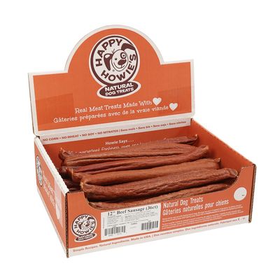 Beef Sausage Bulk 12&quot;