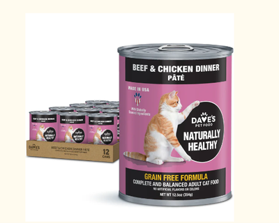 Cat Beef/Chicken Pate 12.5 Oz