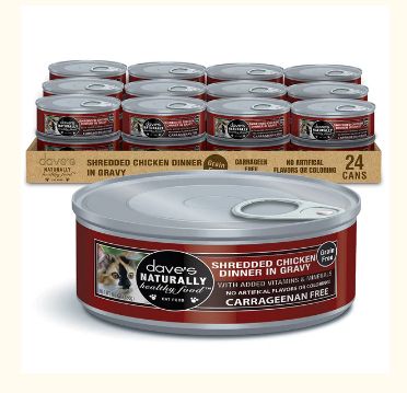 Cat Naturally Healthy Shredded Chicken in Gravy 5.5 Oz