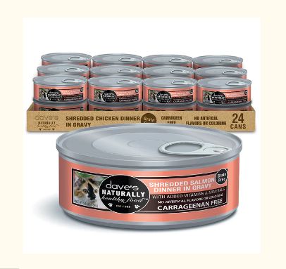 Cat Naturally Healthy Shredded Salmon in Gravy 5.5 Oz
