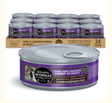 Cat Naturally Healthy Tuna/Chicken in Gravy 5.5 Oz