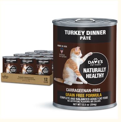 Cat Naturally Healthy Turkey 12.5 Oz