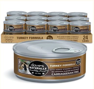 Cat Naturally Healthy Turkey 5.5 Oz