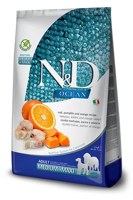 *Dog N&amp;D Ocean Cod &amp; Pumpkin 26.4 lb