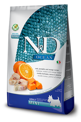 *Dog N&amp;D Ocean Cod &amp; Pumpkin Mini 5.5 lb
