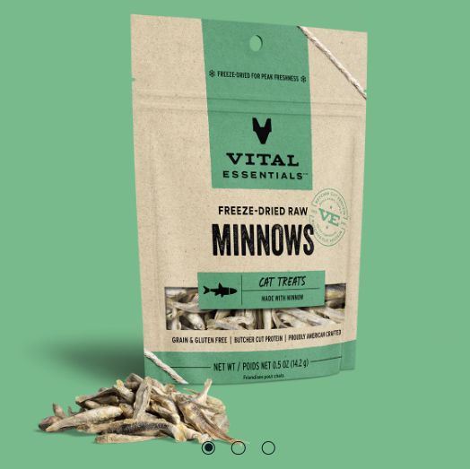 Cat Freeze Dried Minnows .5 Oz