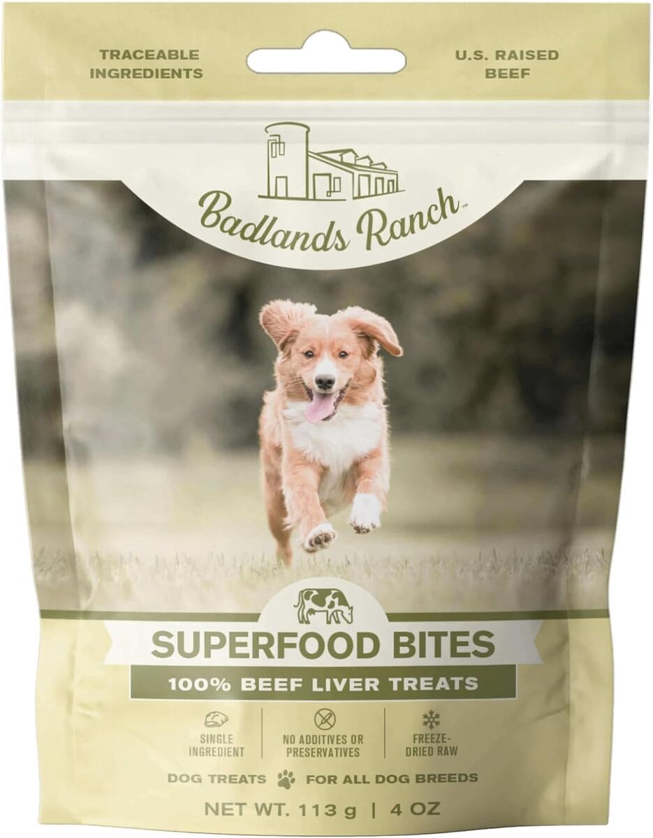 Superfood Bites Beef Liver Treats 4 Oz