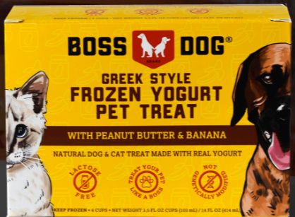 Frozen Yogurt Peanut Butter &amp; Banana 3.5 Oz (Single)