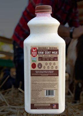 Frozen Raw Goat Milk Obviously Original 59 Oz