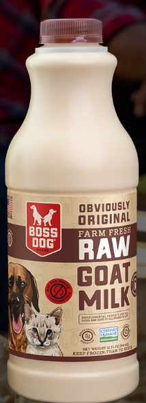 Frozen Raw Goat Milk Obviously Original 32 Oz
