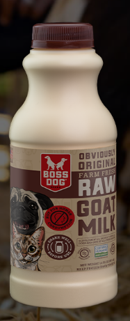 Frozen Raw Goat Milk Obviously Original 16 Oz