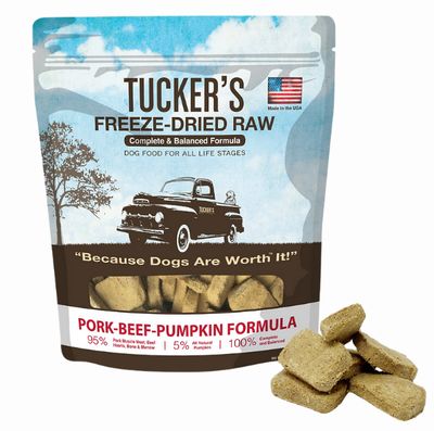 Freeze Dried Pork, Beef &amp; Pumpkin 14 Oz