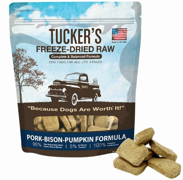 Freeze Dried Pork, Bison &amp; Pumpkin 14 Oz