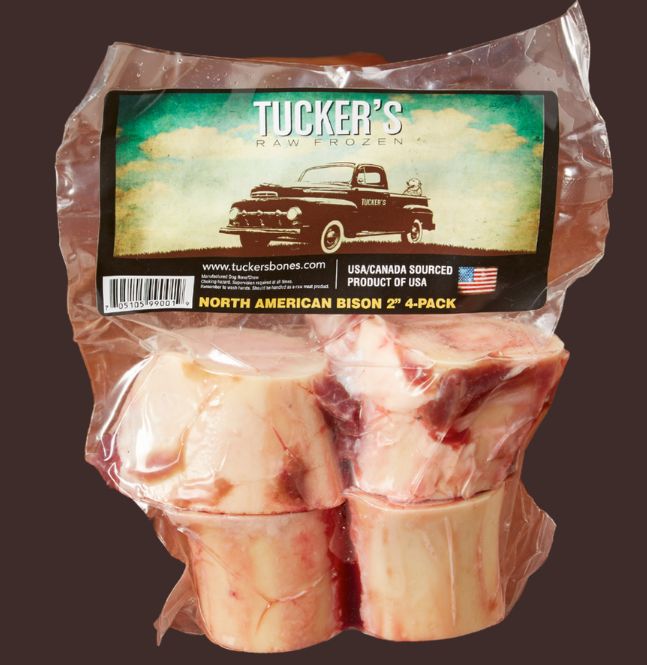 Frozen Bison Bones - 2&quot; 4pk