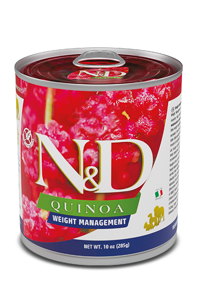 *Dog N&amp;D Quinoa Weight Management - Lamb 10 Oz