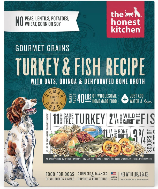 Gourmet Grains Turkey &amp; White Fish Recipe  10 lb