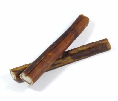 Collagen Stick - Stuffed w/ Bully (Banded) 12&quot;